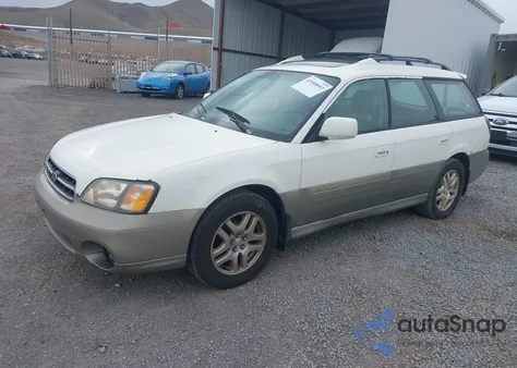 2000 Subaru Outback Limited z USA, uszkodzony, nr VIN 4S3BH6863Y7665216